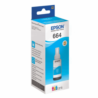 Epson 664 (T6642) Cyan Ink Bottle 70ml