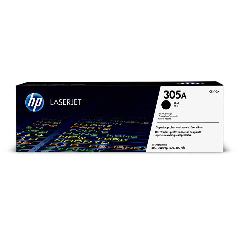 HP 305A (CE410A) Black Toner Cartridge