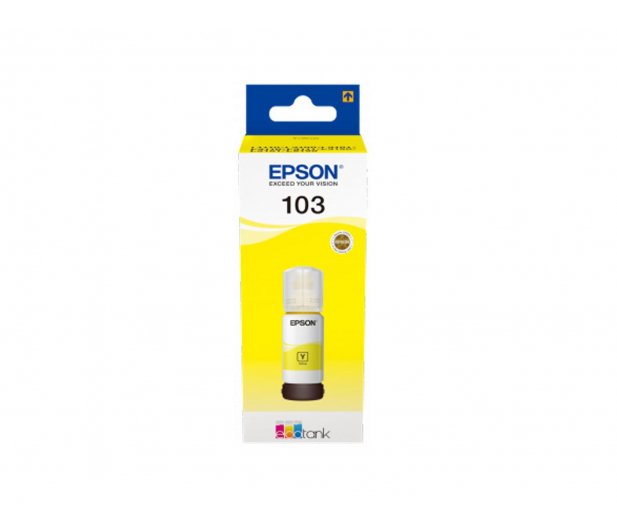 Epson 103 Yellow Ink Bottle For EcoTank (65 ml)