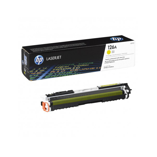 HP 126A (CE312A) Yellow Toner Cartridge
