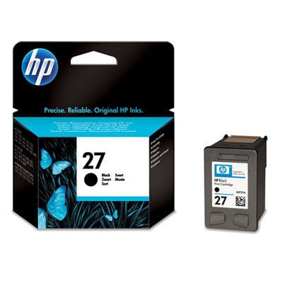 HP 27 Black Cartridge Ink Original (C8727AE)
