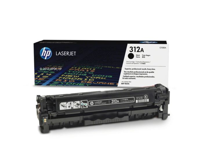 HP 312A (CF380A) Black Toner Cartridge