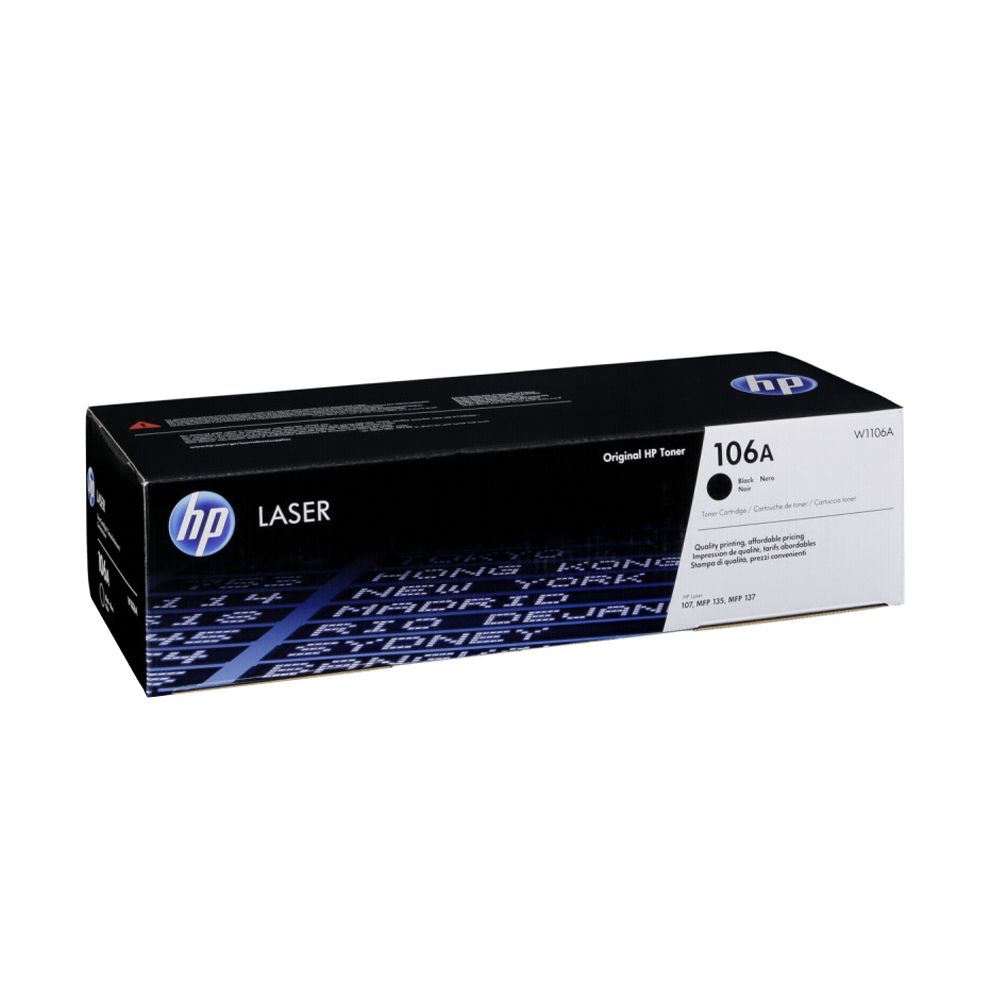 HP 106A (W1106A) Black Toner Cartridge