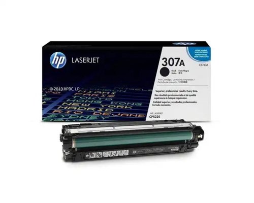 HP 307A (CE740A) Black Toner Cartridge