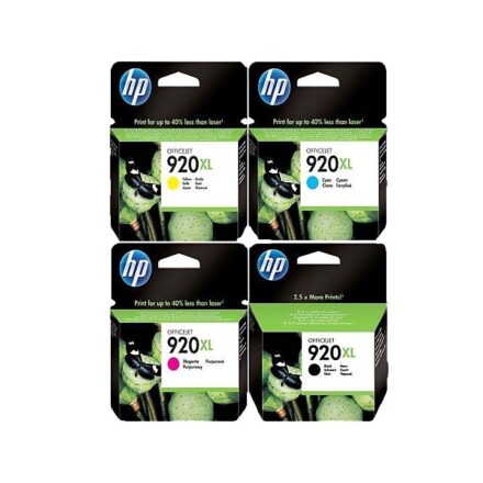 HP 920XL Color Ink Cartridges Each