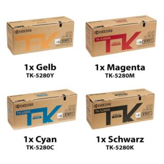 Kyocera TK-5280 Color Toners Each