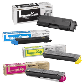 Kyocera TK-5270 Color Toner Cartridges Each