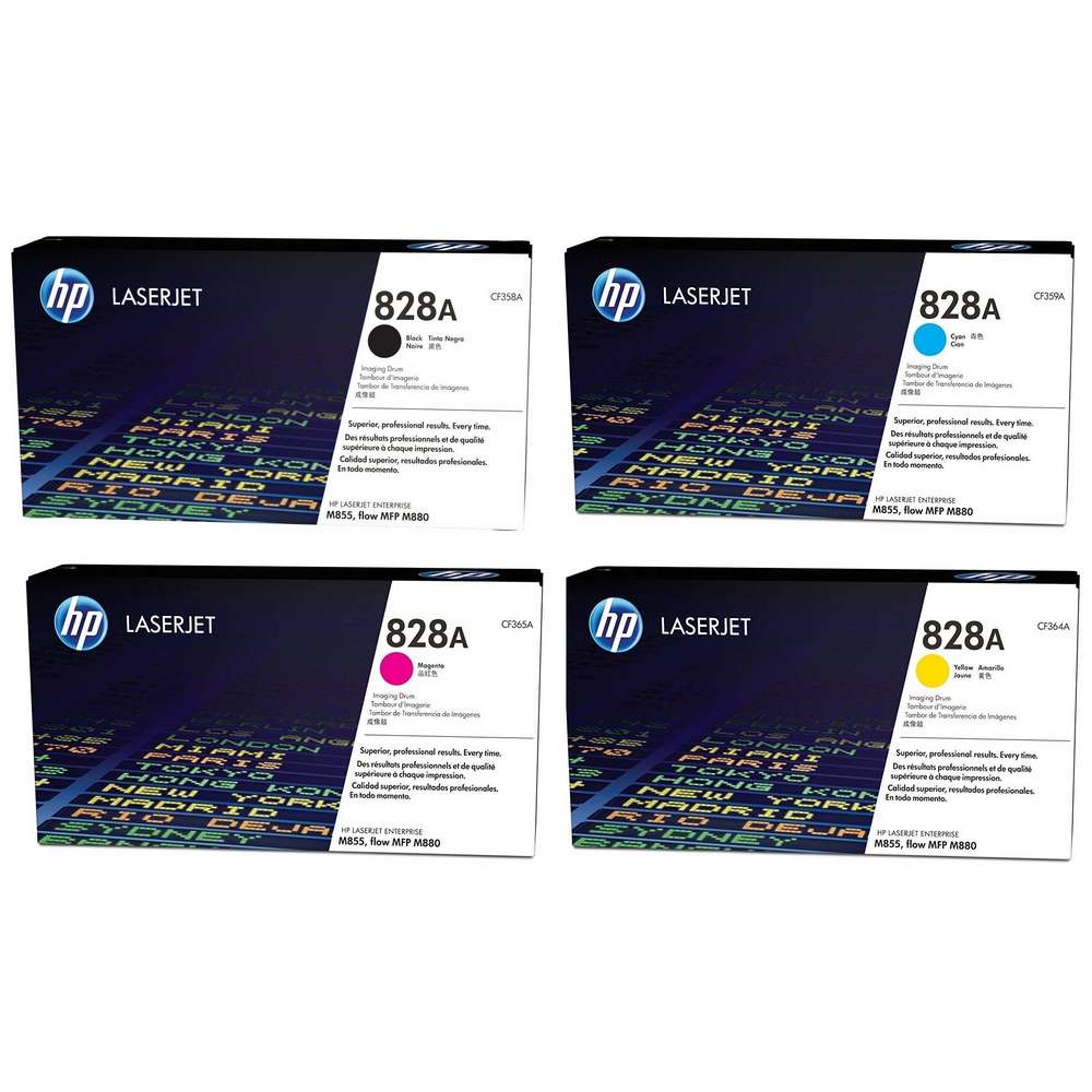 HP 828A Yellow Cyan Magenta (Drum Units) Each