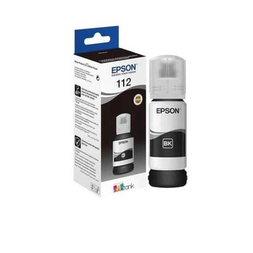 Epson 112 Black Ink EcoTank Pigment bottle