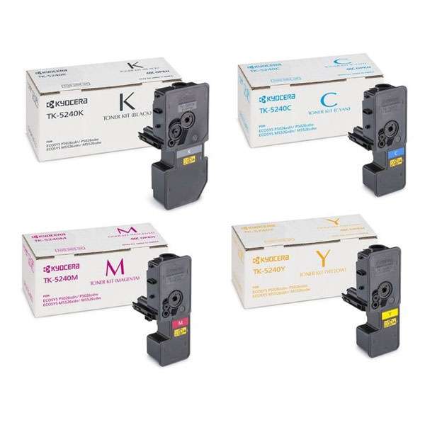 Kyocera TK-5240 Toner Cartridges Each
