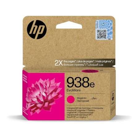 HP 938e EvoMore Cartridges Magenta Cyan Yellow Ink Each