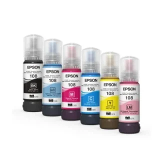 Epson 108 Inks EcoTank 6-Color Set Each