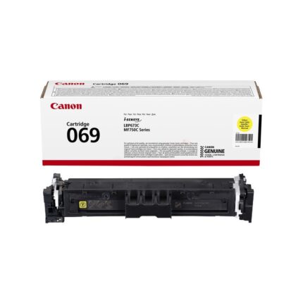 Canon 069 Yellow Cyan Magenta Toner Cartridges Each