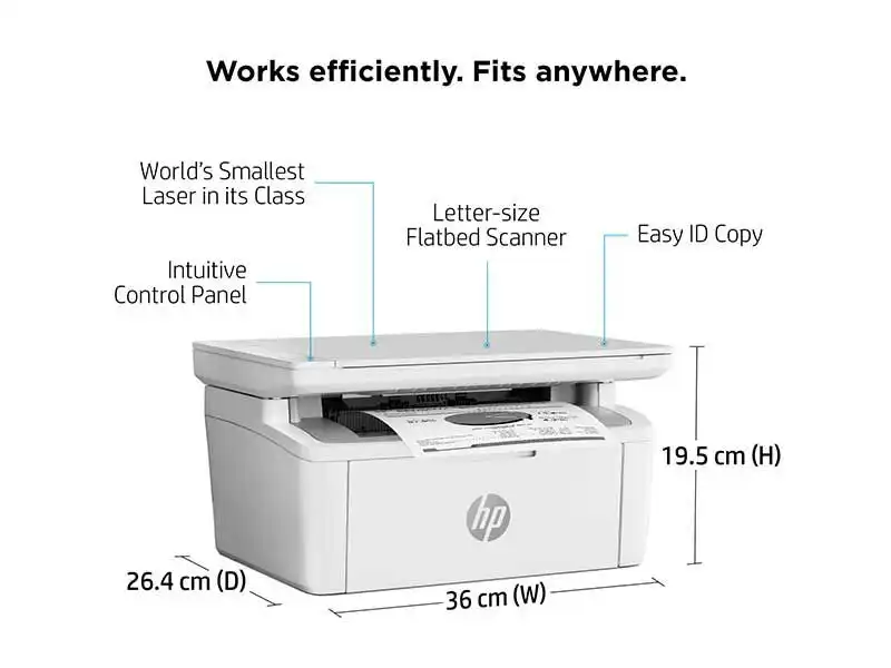 HP MFP M141a LaserJet Monochrome Printer