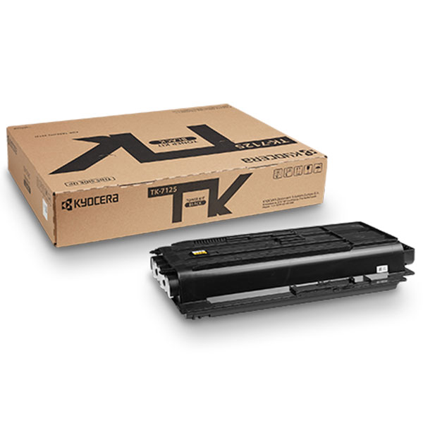 Kyocera TK-7125 Black Toner Cartridge (Original)